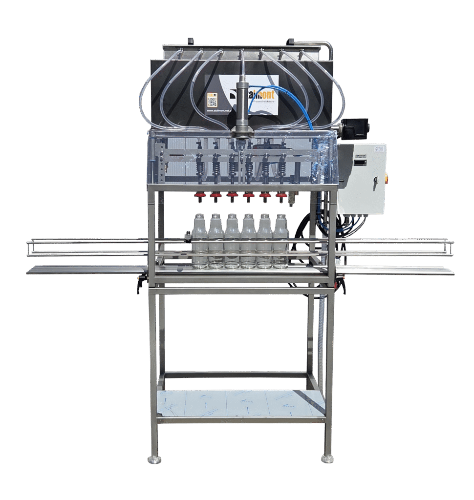 2 Półautomatyczna nalewarka do butelek Stalmont